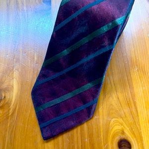 Armani classic silk tie